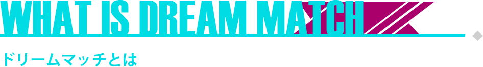 ドリームマッチとは