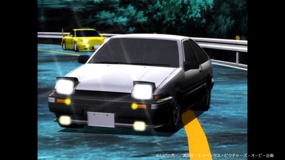 「頭文字[イニシャル]Ｄ」4週連続一挙放送