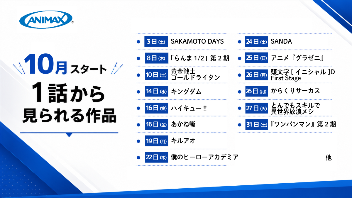 やっぱり見るなら1話から！
